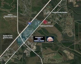 6817 Fannett rd, Beaumont, TX - AERIAL  map view