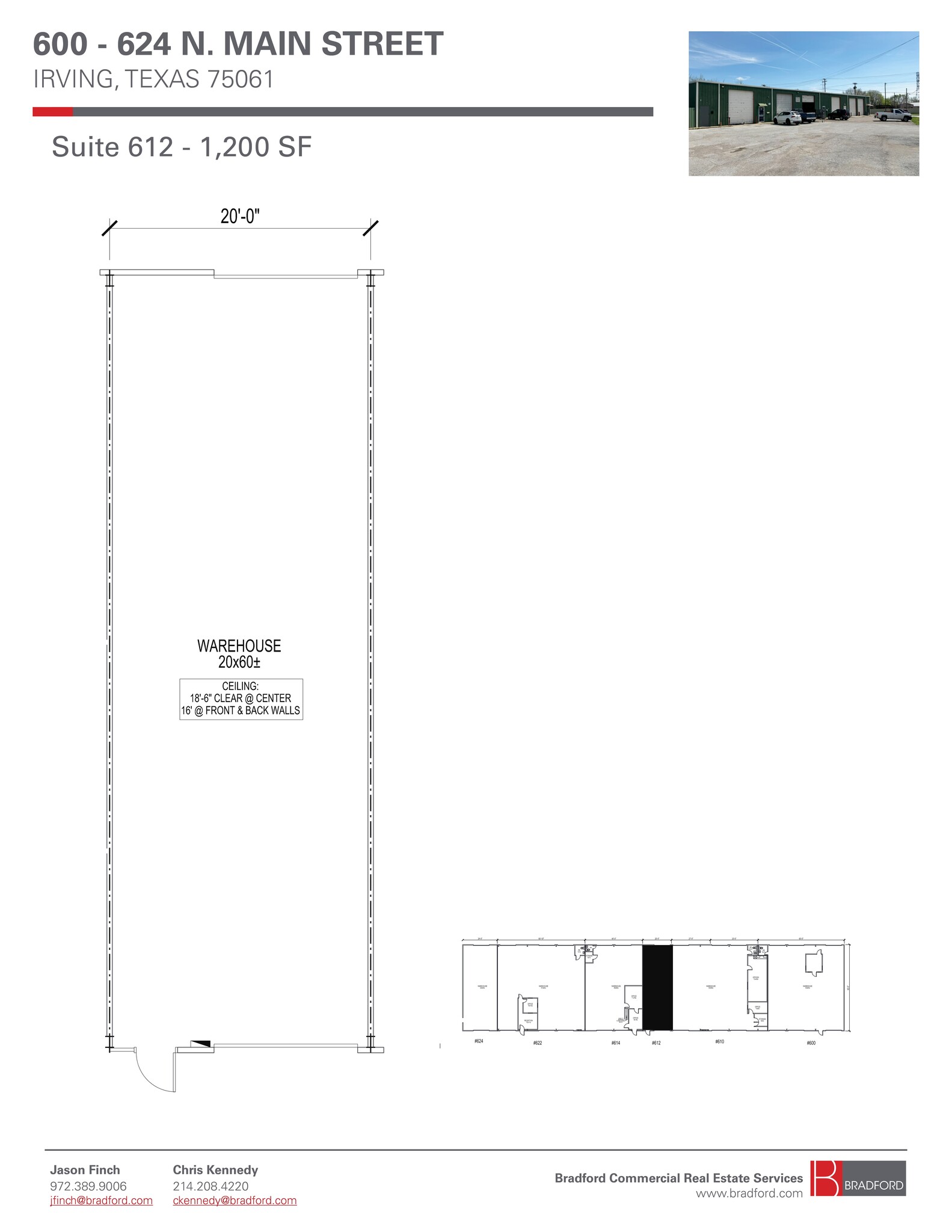 600-622 N Main St, Irving, TX for lease Site Plan- Image 1 of 1