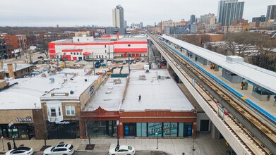 1122-1126 W Bryn Mawr Ave, Chicago, IL - Aerial map view