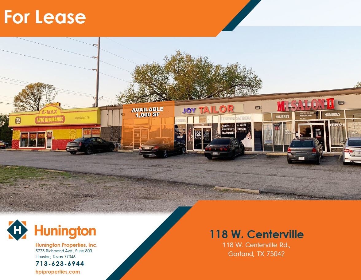118 W Centerville Rd, Garland, TX for sale Building Photo- Image 1 of 1