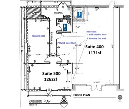 1220-1222 W Hurst Blvd, Hurst, TX for lease Floor Plan- Image 1 of 4