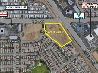 More details for SEC Balfour and Armstrong Roads, Brentwood, CA - Land for Sale