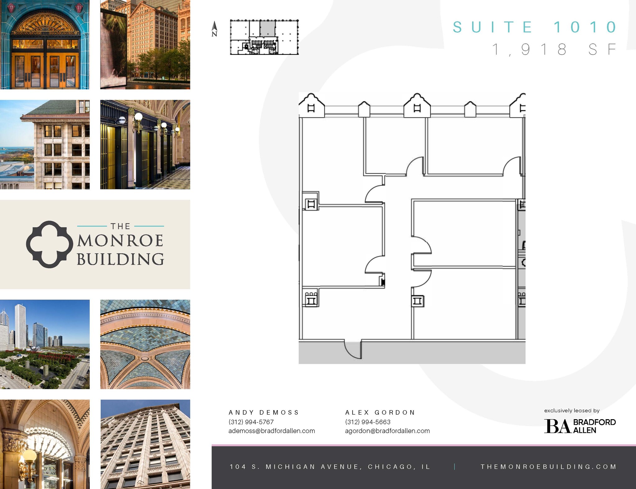 104 S Michigan Ave, Chicago, IL for lease Floor Plan- Image 1 of 3