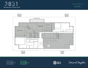 3831 Technology Forest Blvd, The Woodlands, TX for lease Floor Plan- Image 1 of 1