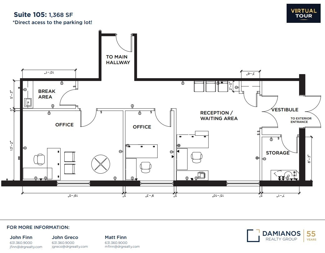 400 W Main St, Babylon, NY for lease Floor Plan- Image 1 of 1