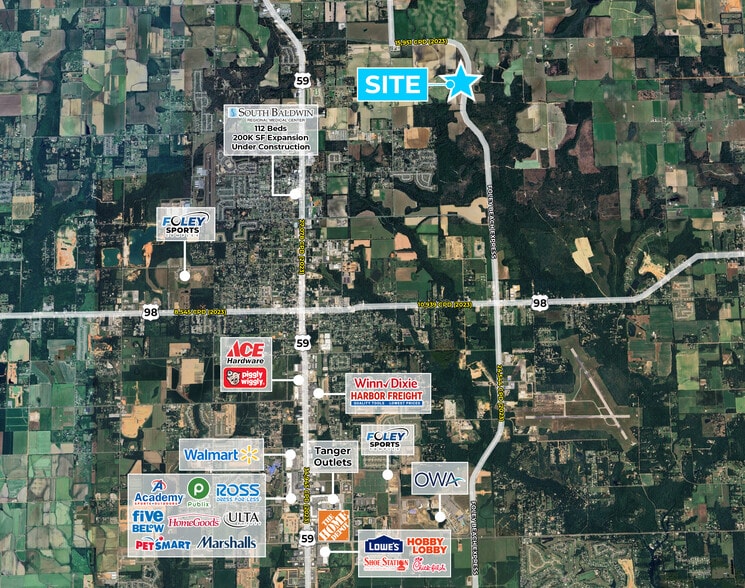 00000 Foley Beach Expy, Foley, AL for sale - Primary Photo - Image 1 of 7