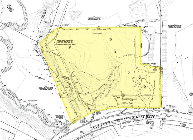454 South St W, Raynham, MA for sale - Plat Map - Image 3 of 3