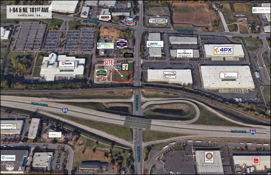 181st, Portland, OR for sale - Aerial - Image 2 of 2