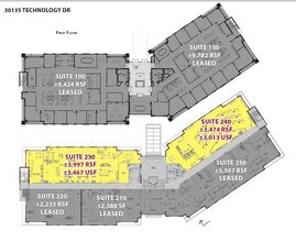 30111 Technology Dr, Murrieta, CA for lease Floor Plan- Image 1 of 1