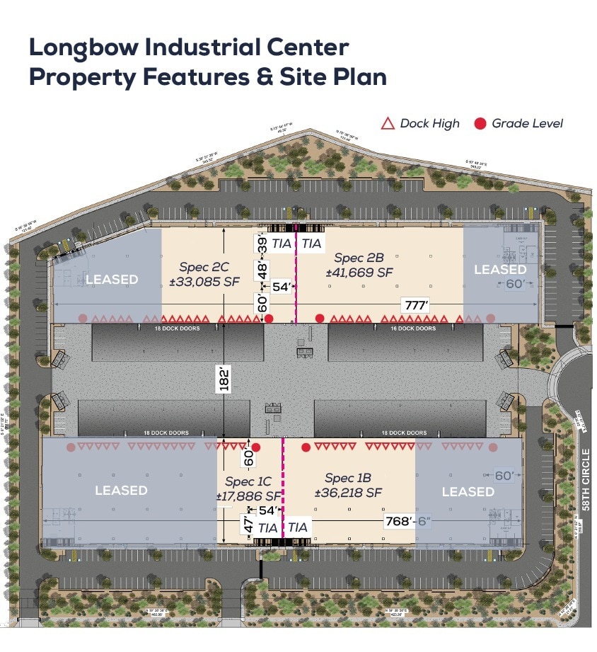5710 E McDowell Rd, Mesa, AZ for lease Site Plan- Image 1 of 2