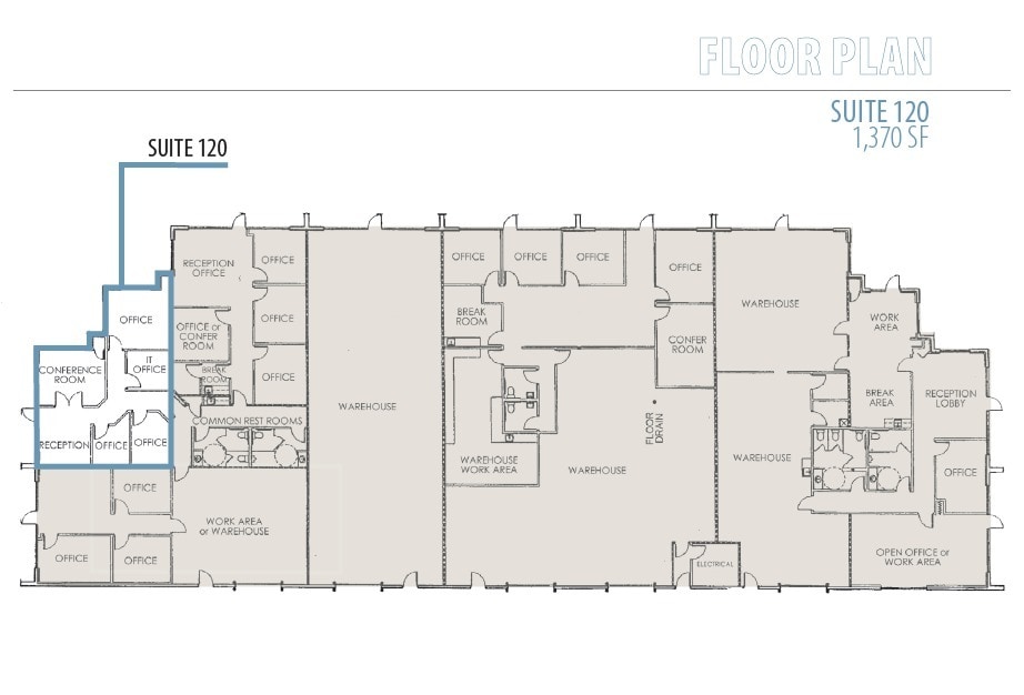 12554 W Bridger St, Boise, ID for lease Floor Plan- Image 1 of 1