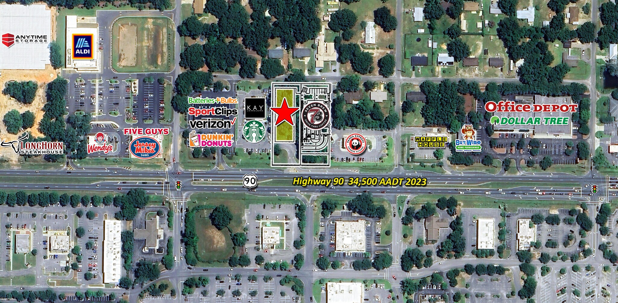 4880 US-90, Pace, FL for lease Building Photo- Image 1 of 5