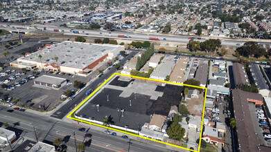 9119 Artesia Blvd, Bellflower, CA - aerial  map view