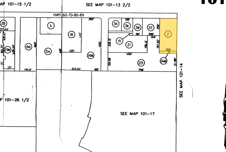SE Apache Trl & Thunderbird Dr, Apache Junction, AZ for sale Plat Map- Image 1 of 1