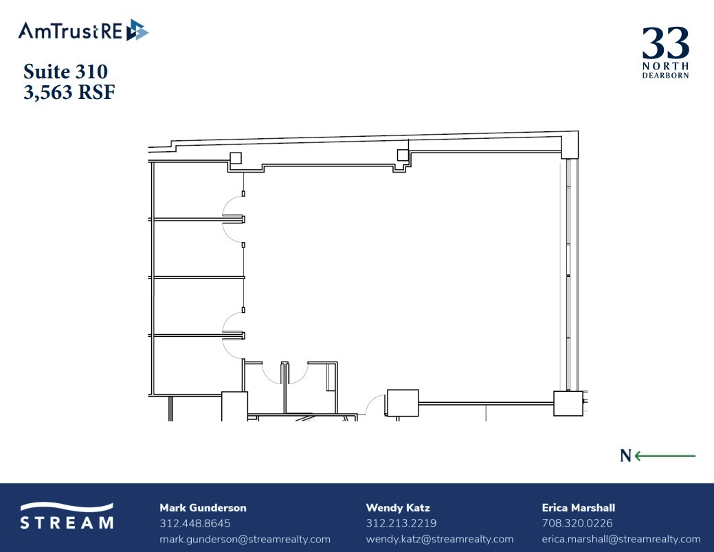 33 N Dearborn St, Chicago, IL for lease Floor Plan- Image 1 of 1