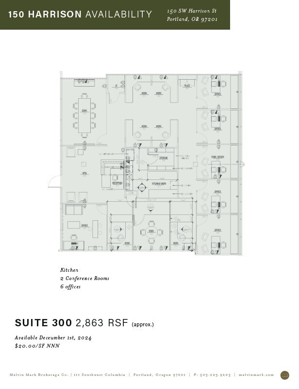 150-220 SW Harrison St, Portland, OR for lease Building Photo- Image 1 of 1