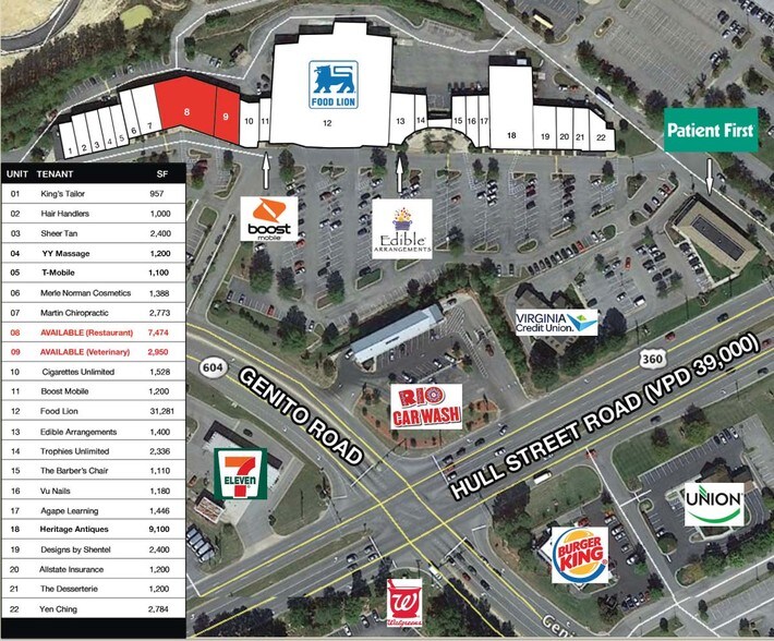 11102-11120 Hull Street Rd, Midlothian, VA for sale - Other - Image 1 of 1