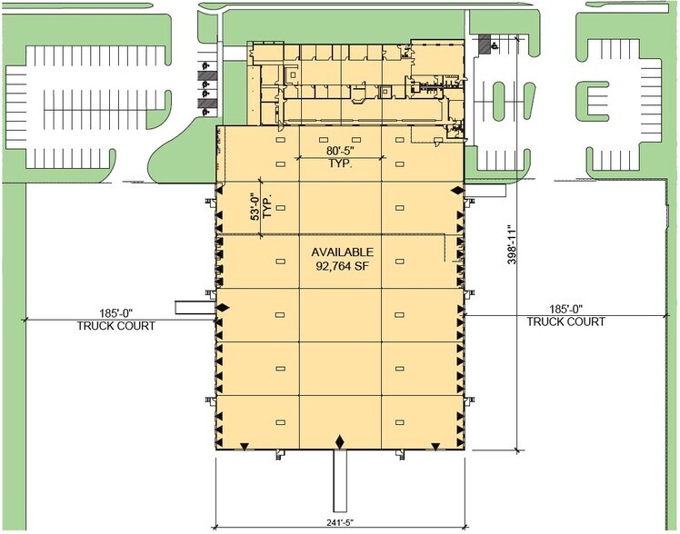 8701 Warehouse Center Dr, Humble, TX for sale - Site Plan - Image 1 of 1