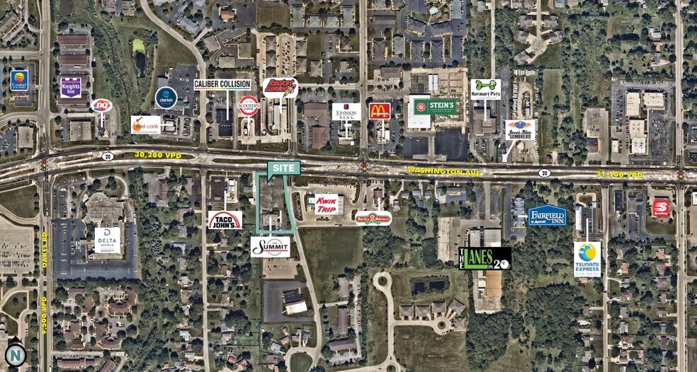 6825 Washington Ave, Mount Pleasant, WI for sale - Building Photo - Image 2 of 3