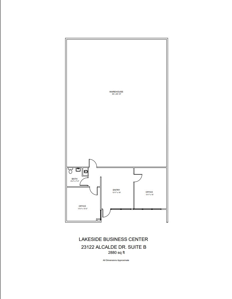 23042 Alcalde Dr, Laguna Hills, CA for lease Floor Plan- Image 1 of 1