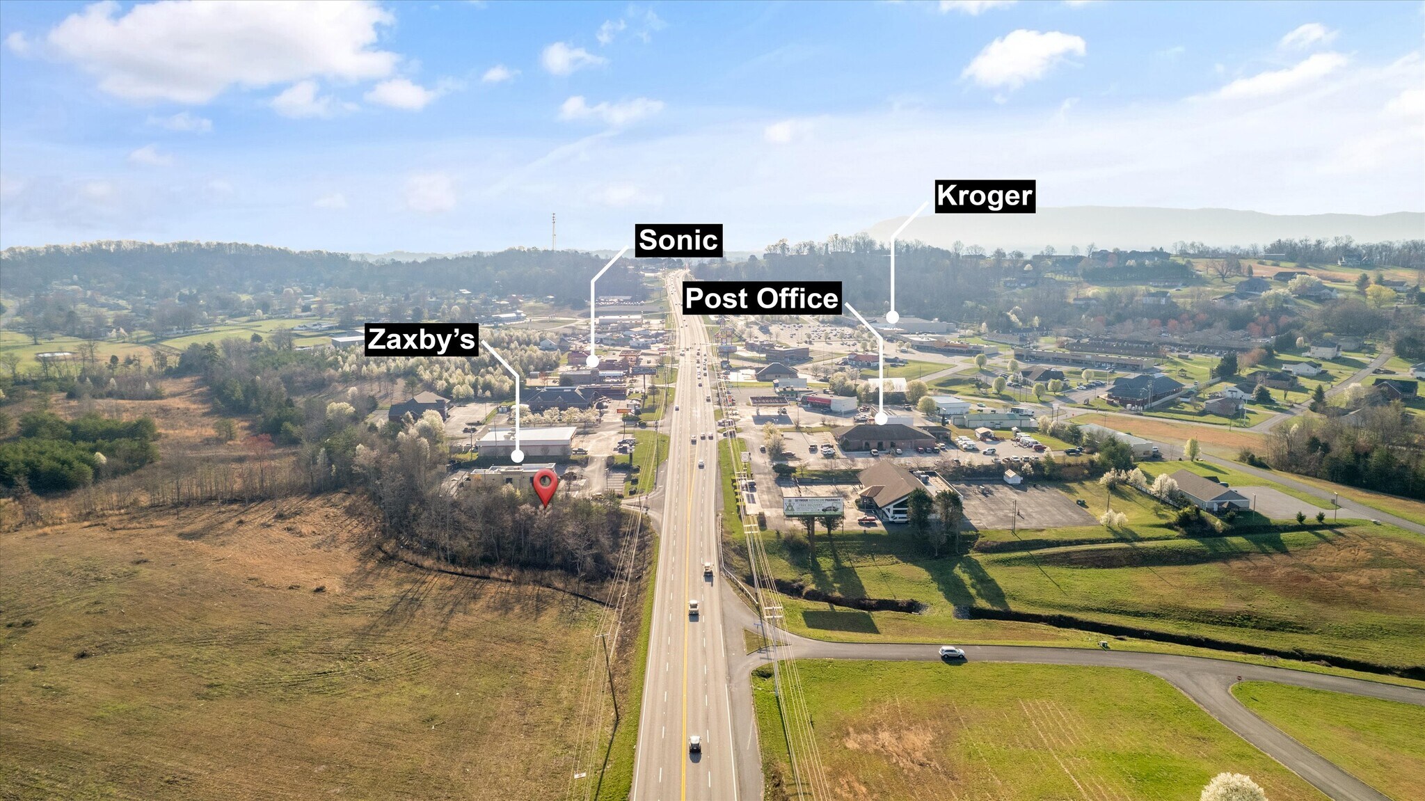 Chapman Hwy, Seymour, TN for sale Aerial- Image 1 of 1