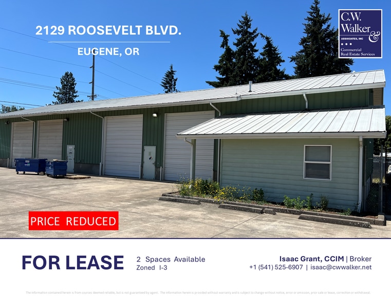 2129 Roosevelt Blvd, Eugene, OR for lease - Building Photo - Image 1 of 3