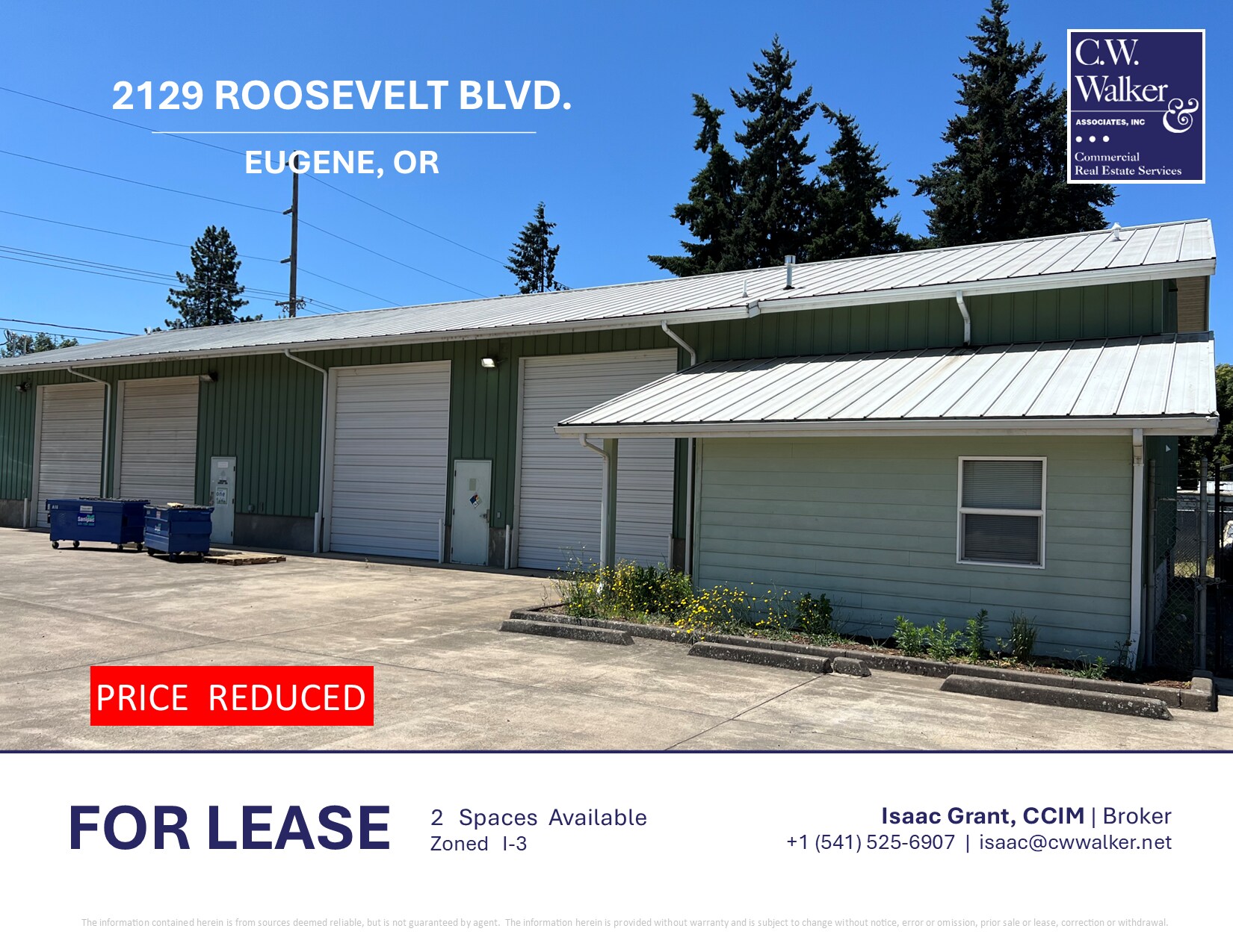 2129 Roosevelt Blvd, Eugene, OR for lease Building Photo- Image 1 of 4