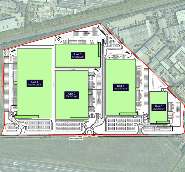 Luton Rd, Luton for lease - Site Plan - Image 3 of 3