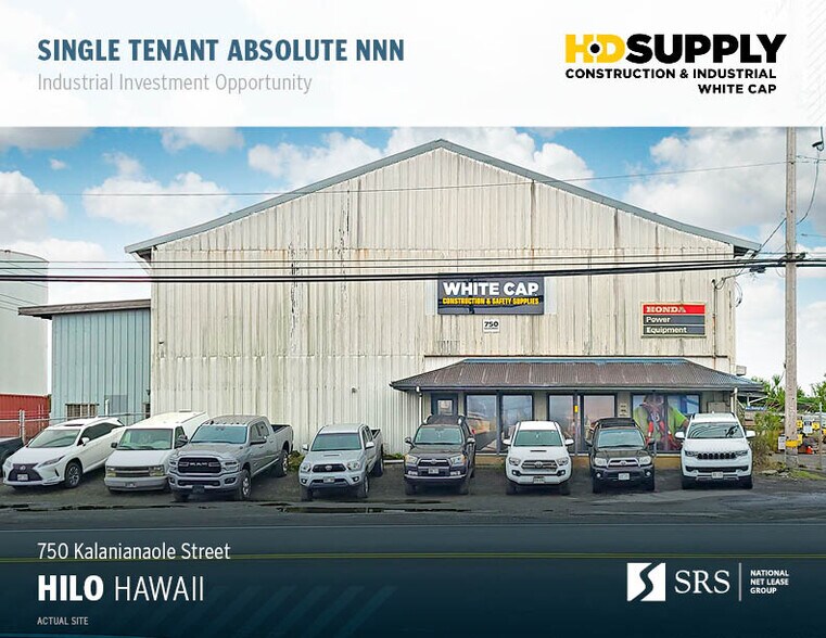 750 Kalanianaole Ave, Hilo, HI for sale - Primary Photo - Image 1 of 1