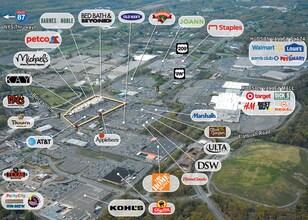 1153-1187 Ulster Ave, Kingston, NY - AERIAL map view - Image1