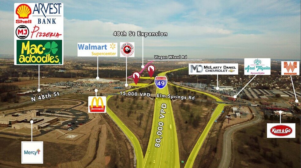 Highway 49, Elm Springs, AR 72762