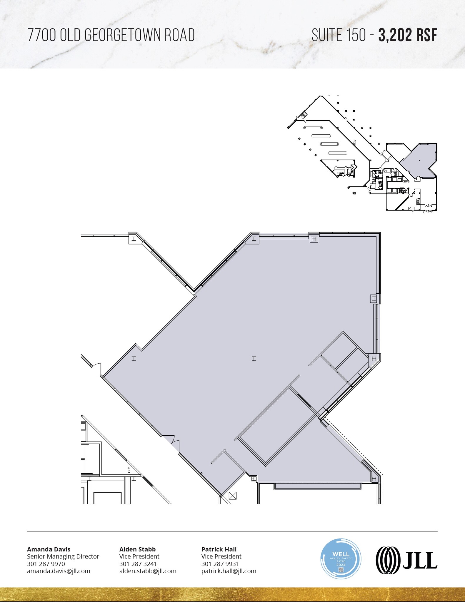 7700 Old Georgetown Rd, Bethesda, MD for lease Floor Plan- Image 1 of 1