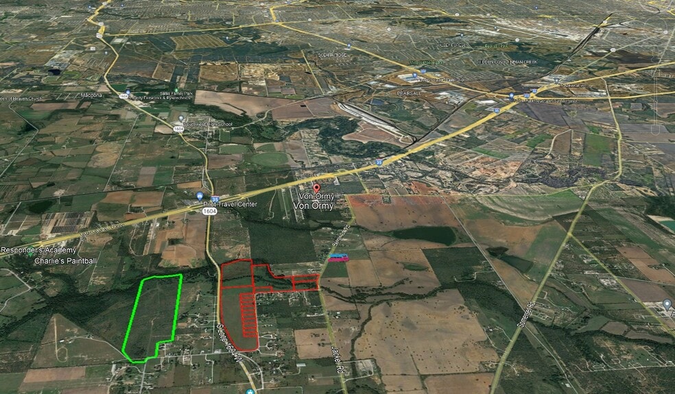 17193 Benton City rd, Von Ormy, TX for sale - Aerial - Image 3 of 4