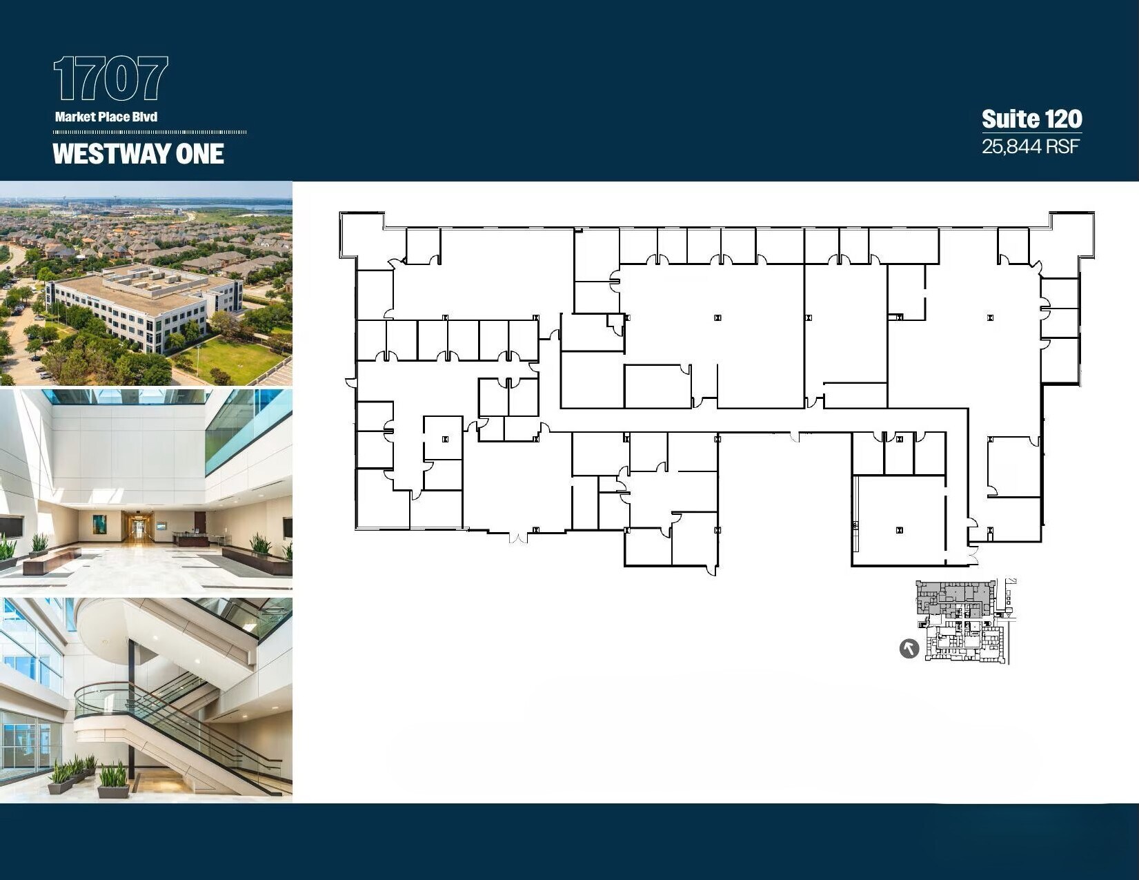 1707 Market Place Blvd, Irving, TX for sale Floor Plan- Image 1 of 1
