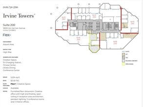 18100 Von Karman Ave, Irvine, CA for lease Floor Plan- Image 1 of 1