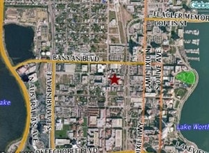 528-534 Clematis St, West Palm Beach, FL - AERIAL  map view