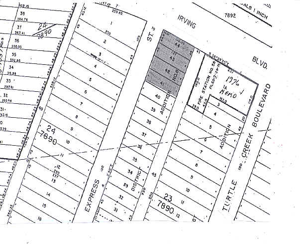 1937 Irving Blvd, Dallas, TX for lease - Plat Map - Image 3 of 4