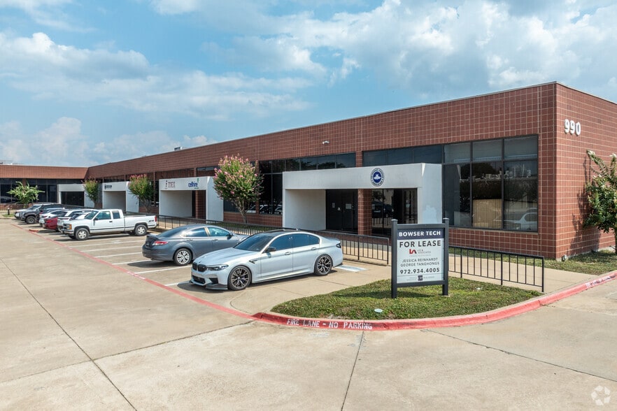 990 N Bowser Rd, Richardson, TX for lease - Primary Photo - Image 1 of 6