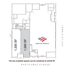 611-623 Santa Cruz Ave, Menlo Park, CA for lease Floor Plan- Image 1 of 1