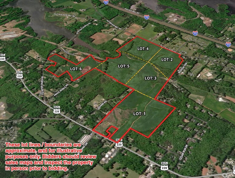 9151 US 220 Business hwy, Randleman, NC for sale - Aerial - Image 1 of 1