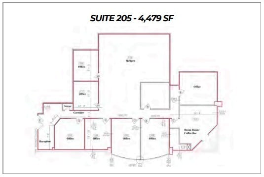 9400 Grogans Mill Rd, The Woodlands, TX for lease Floor Plan- Image 1 of 1