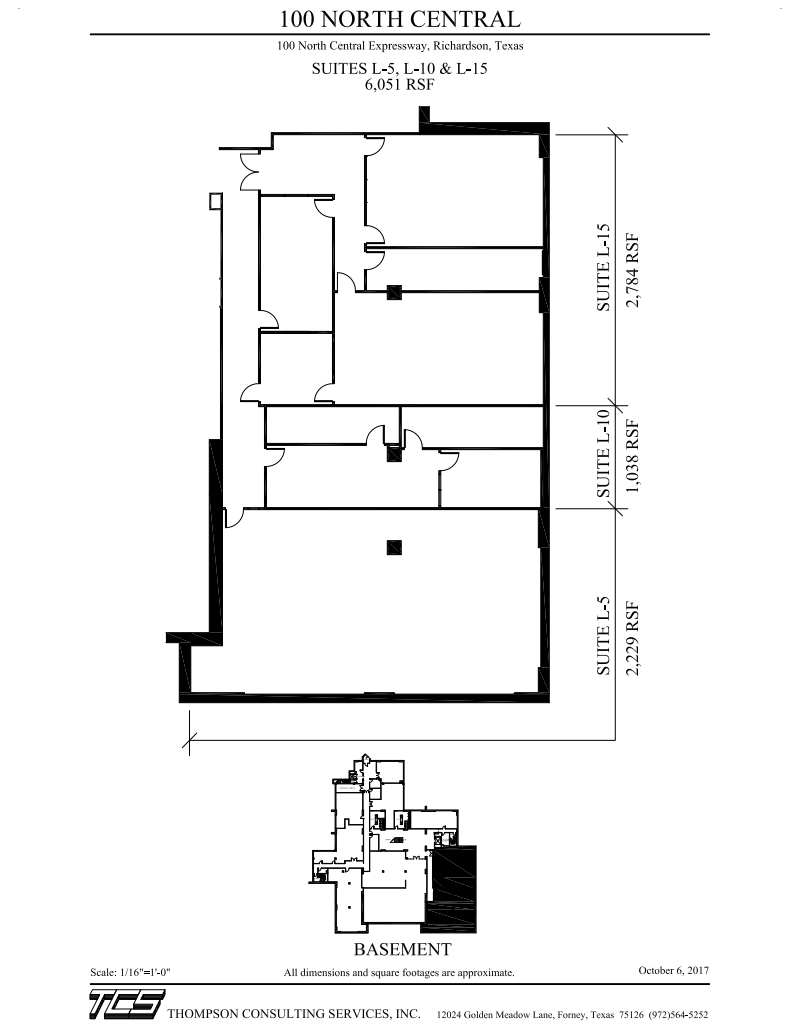 100 N Central Expy, Richardson, TX for lease Floor Plan- Image 1 of 1