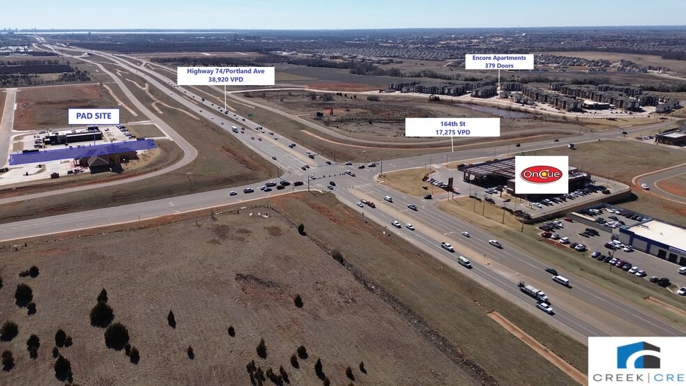 16201 Ironstone PL, Edmond, OK for sale - Aerial - Image 2 of 6