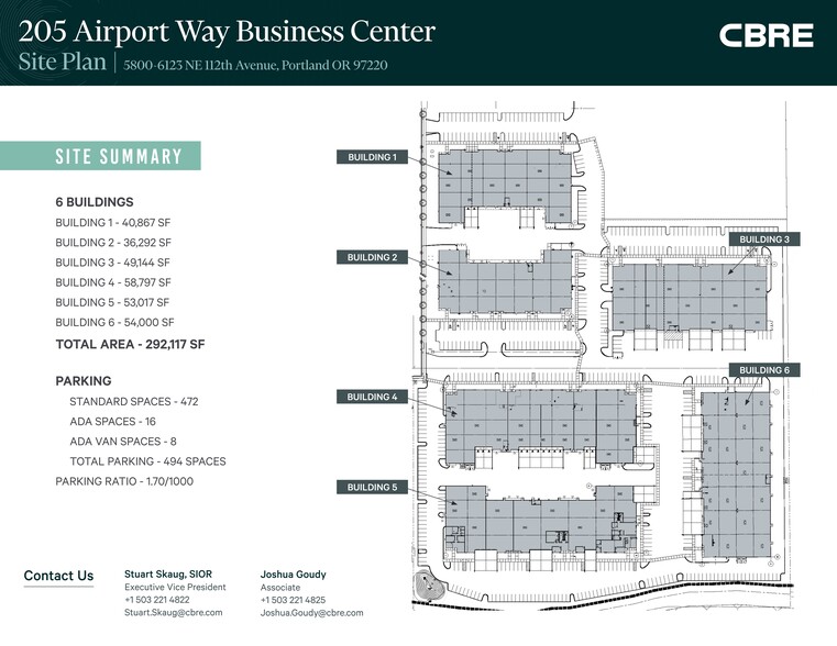 6110-6132 NE 112th Ave, Portland, OR for lease - Site Plan - Image 2 of 3