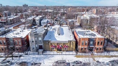632 N Albany Ave, Chicago, IL - AERIAL map view - Image1