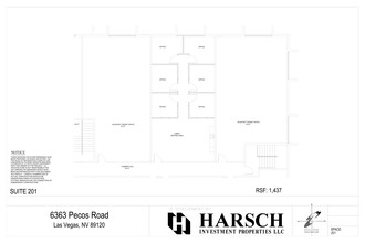 6345 S Pecos Rd, Las Vegas, NV for lease Site Plan- Image 1 of 1