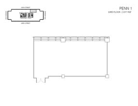 PENN 1, New York, NY for lease Floor Plan- Image 1 of 1