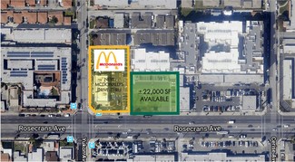 More details for 3555 W Rosecrans Ave, Hawthorne, CA - Land for Lease