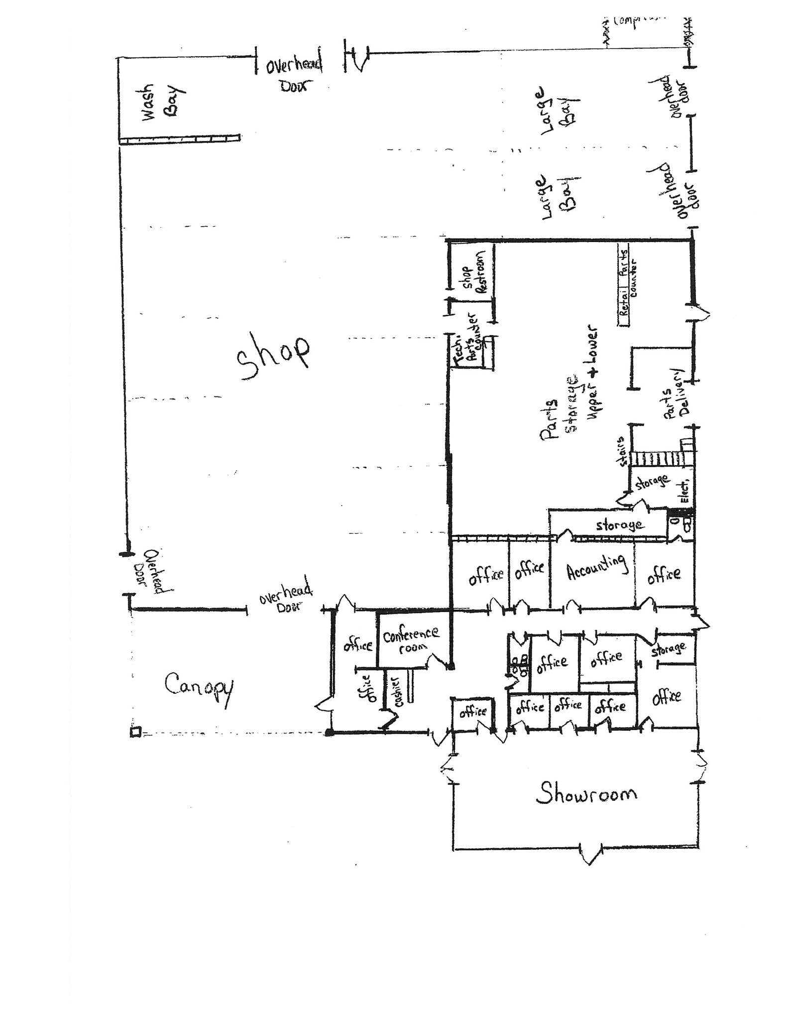 1106 S Palestine St, Athens, TX for lease Floor Plan- Image 1 of 1