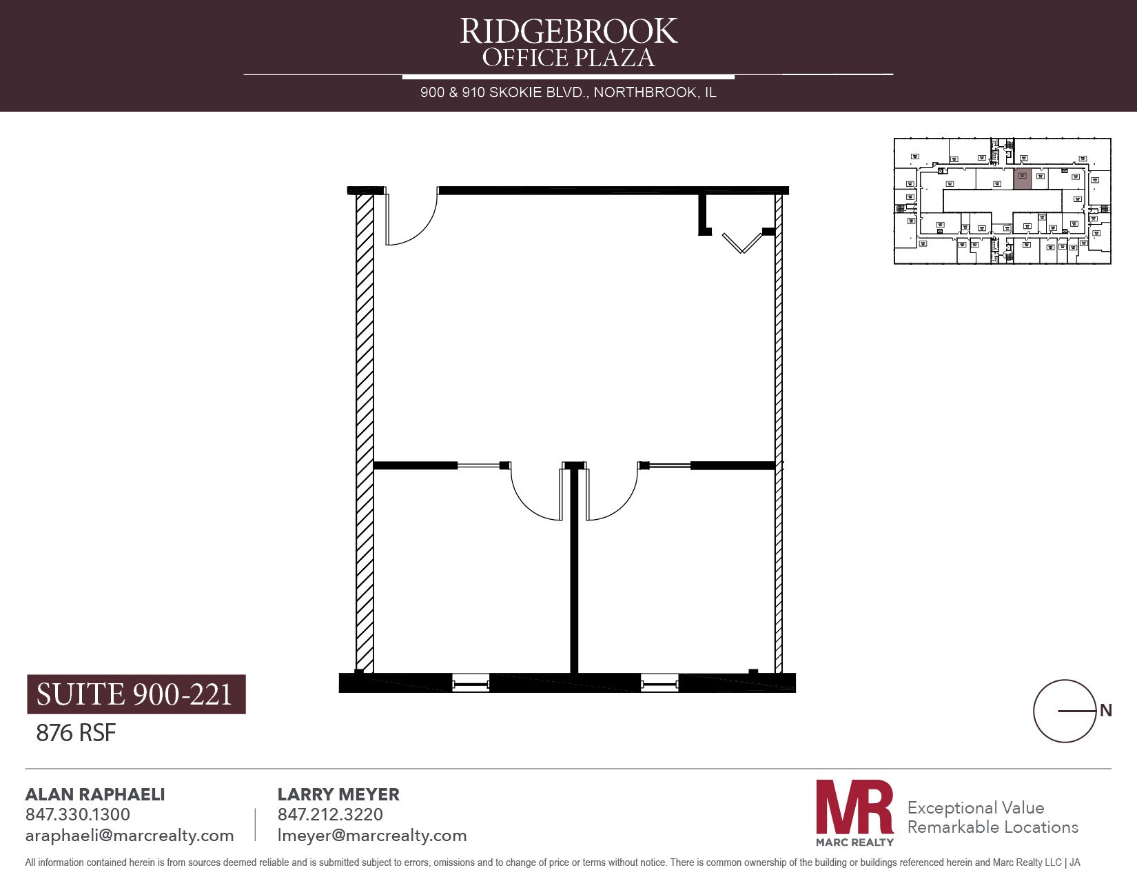 900 Skokie Blvd, Northbrook, IL for lease Floor Plan- Image 1 of 1